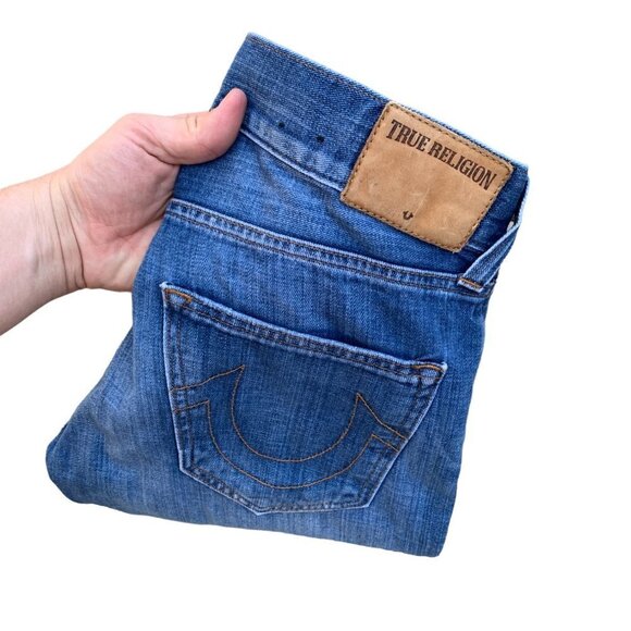 True Religion Jeans Size 28 GENO Blue - Picture 3 of 6